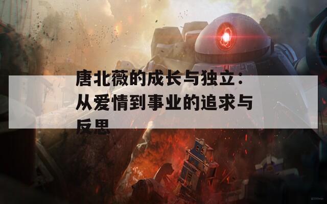 唐北薇的成长与独立：从爱情到事业的追求与反思