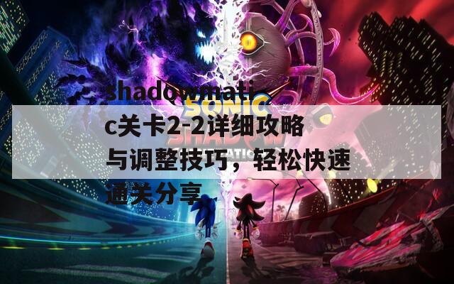 shadowmatic关卡2-2详细攻略与调整技巧，轻松快速通关分享  第1张