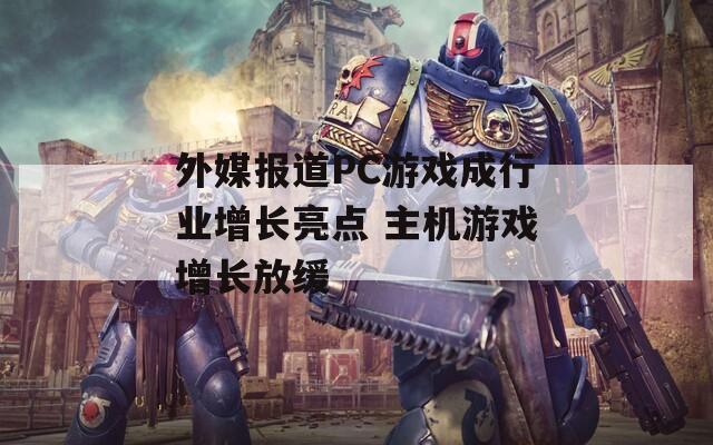 外媒报道PC游戏成行业增长亮点 主机游戏增长放缓